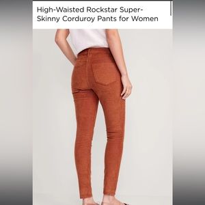 Old Navy Rock Star Corduroy skinny